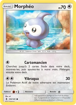 Carte Morphéo de l'extension Gardiens Ascendants, numéro 105/145