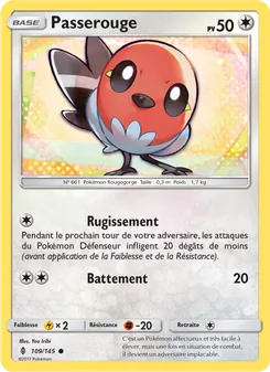 Carte Passerouge de l'extension Gardiens Ascendants, numéro 109/145
