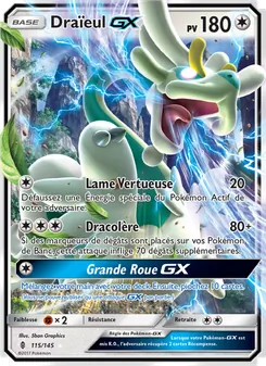Carte Draïeul GX de l'extension Gardiens Ascendants, numéro 115/145