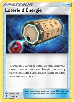 Carte Loterie d’Énergie de l'extension Gardiens Ascendants, numéro 122/145