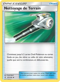 Carte Nettoyage de Terrain de l'extension Gardiens Ascendants, numéro 125/145