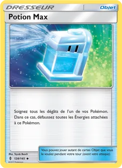 Carte Potion Max de l'extension Gardiens Ascendants, numéro 128/145