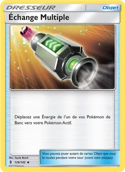 Carte Échange Multiple de l'extension Gardiens Ascendants, numéro 129/145