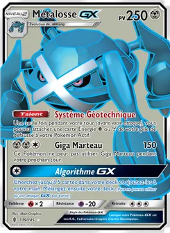 Carte Métalosse GX de l'extension Gardiens Ascendants, numéro 139/145