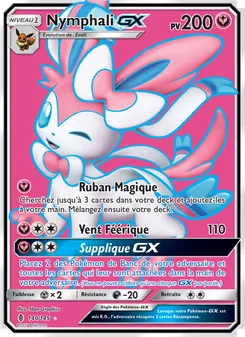 Carte Nymphali GX de l'extension Gardiens Ascendants, numéro 140/145