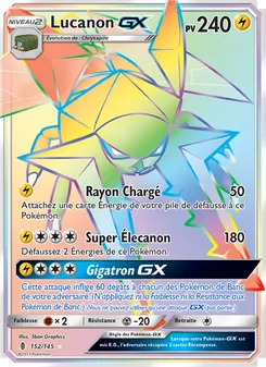 Carte Lucanon GX de l'extension Gardiens Ascendants, numéro 152/145