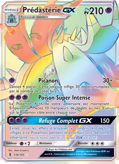 Carte Prédastérie GX de l'extension Gardiens Ascendants, numéro 154/145