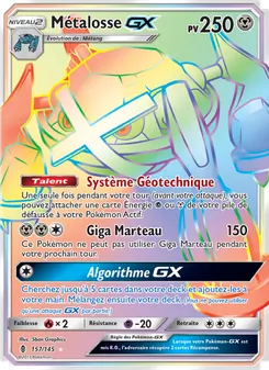 Carte Métalosse GX de l'extension Gardiens Ascendants, numéro 157/145