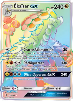 Carte Ékaïser GX de l'extension Gardiens Ascendants, numéro 159/145