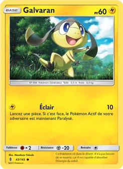 Carte Galvaran de l'extension Gardiens Ascendants, numéro 43/145