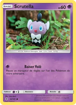 Carte Scrutella de l'extension Gardiens Ascendants, numéro 52/145