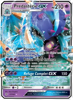 Carte Prédastérie GX de l'extension Gardiens Ascendants, numéro 57/145