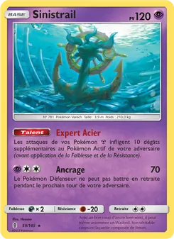 Carte Sinistrail de l'extension Gardiens Ascendants, numéro 59/145