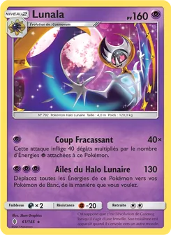 Carte Lunala de l'extension Gardiens Ascendants, numéro 61/145