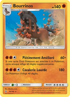 Carte Bourrinos de l'extension Gardiens Ascendants, numéro 76/145