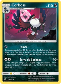 Carte Corboss de l'extension Gardiens Ascendants, numéro 79/145