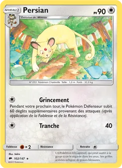 Carte Persian de l'extension Ombres Ardentes, numéro 102/147