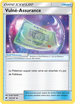 Carte Vulné-Assurance de l'extension Ombres Ardentes, numéro 126/147