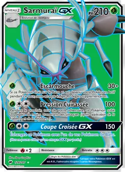 Carte Sarmuraï GX de l'extension Ombres Ardentes, numéro 129/147