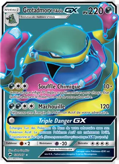Carte Grotadmorv d’Alola GX de l'extension Ombres Ardentes, numéro 138/147