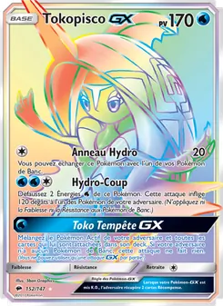 Carte Tokopisco GX de l'extension Ombres Ardentes, numéro 152/147