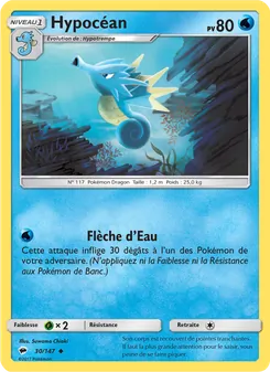 Carte Hypocéan de l'extension Ombres Ardentes, numéro 30/147