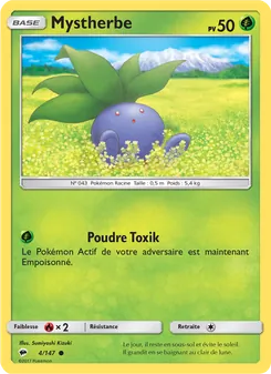 Carte Mystherbe de l'extension Ombres Ardentes, numéro 4/147