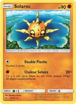 Carte Solaroc de l'extension Ombres Ardentes, numéro 69/147
