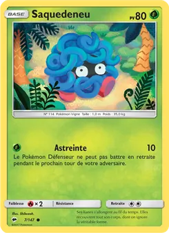 Carte Saquedeneu de l'extension Ombres Ardentes, numéro 7/147