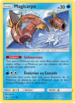 Carte Magicarpe de l'extension Invasion Carmin, numéro 17/111