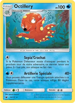 Carte Octillery de l'extension Invasion Carmin, numéro 23/111