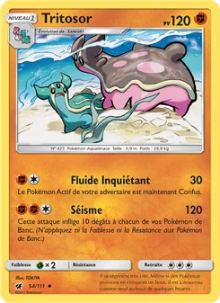 Carte Tritosor de l'extension Invasion Carmin, numéro 54/111