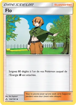 Carte Flo de l'extension Ultra-Prisme, numéro 124/156