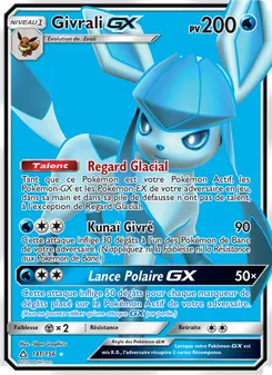 Carte Givrali GX de l'extension Ultra-Prisme, numéro 141/156