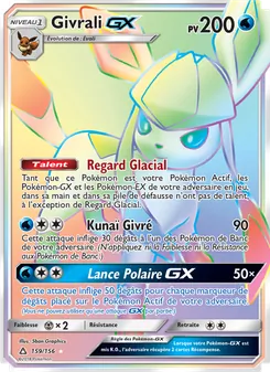 Carte Givrali GX de l'extension Ultra-Prisme, numéro 159/156