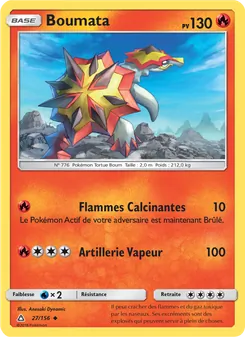 Carte Boumata de l'extension Ultra-Prisme, numéro 27/156