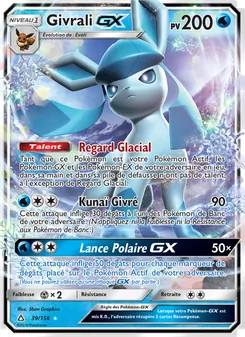 Carte Givrali GX de l'extension Ultra-Prisme, numéro 39/156