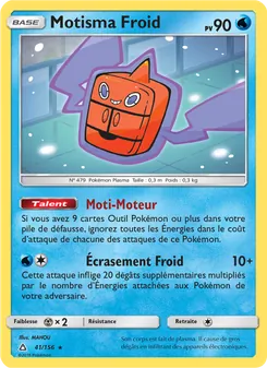 Carte Motisma Froid de l'extension Ultra-Prisme, numéro 41/156