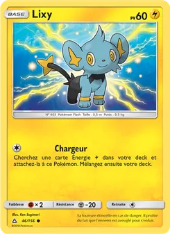 Carte Lixy de l'extension Ultra-Prisme, numéro 46/156
