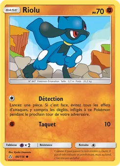 Carte Riolu de l'extension Ultra-Prisme, numéro 66/156