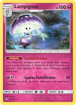 Carte Lampignon de l'extension Ultra-Prisme, numéro 93/156