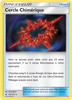 Carte Cercle Chimérique de l'extension Lumière Interdite, numéro 102/131