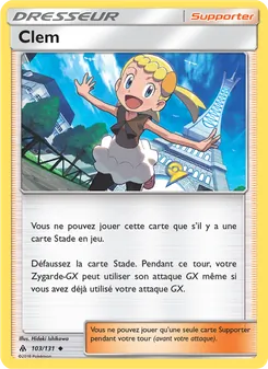 Carte Clem de l'extension Lumière Interdite, numéro 103/131