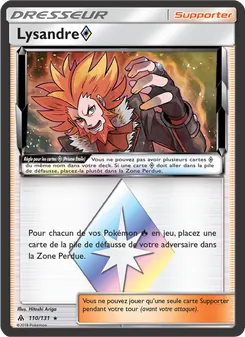 Carte Lysandre ◇ de l'extension Lumière Interdite, numéro 110/131