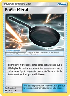 Carte Poêle Métal de l'extension Lumière Interdite, numéro 112/131