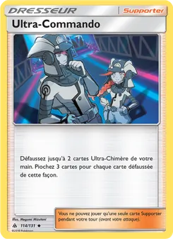 Carte Ultra-Commando de l'extension Lumière Interdite, numéro 114/131