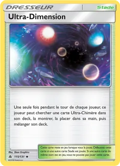 Carte Ultra-Dimension de l'extension Lumière Interdite, numéro 115/131