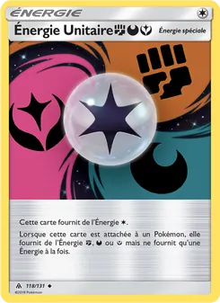 Carte Énergie Unitaire FightingDarknessFairy de l'extension Lumière Interdite, numéro 118/131