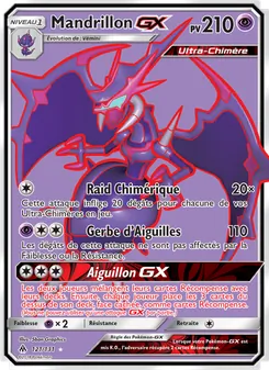 Carte Mandrillon GX de l'extension Lumière Interdite, numéro 121/131