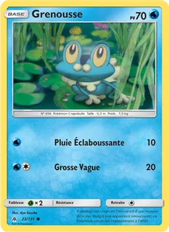 Carte Grenousse de l'extension Lumière Interdite, numéro 22/131